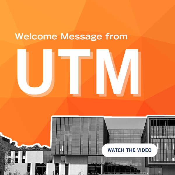 Showcase Image for Welcome Message from UTM