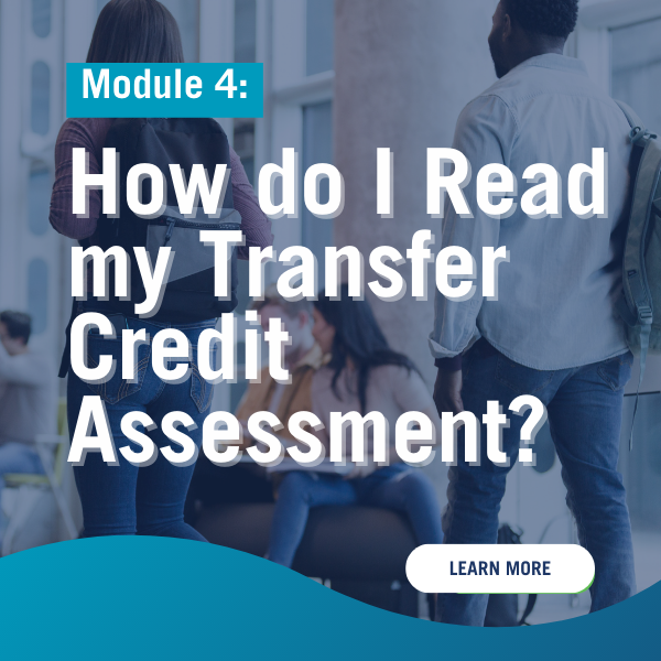 Showcase Image for Module 4: How do I read my transfer credit assessment?